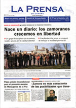 "La Prensa de Zamora", nuevo diario de información general