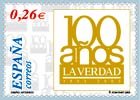 "La Verdad" presenta su sello del centenario