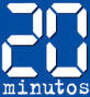 Logotipo del diario gratuito '20 minutos'
