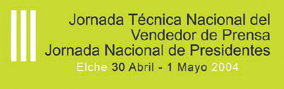 La III Jornada Técnica Nacional del Vendedor de Prensa se celebrará en Elche los días 30 de Abril y 1 de Mayo