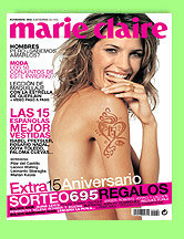 Marie Claire cumple 15 años