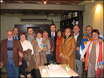 José Vico, Miquel Arimany, Pilar Serrano, Manuel Soriano, Neus Fdez., Rafael Bataller , J. R González, Ana Peña , Elena López , Jaime Gerbolés , J. Montes  y M. Isabel Subias