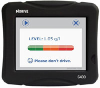 Ndrive G400, GPS con alcoholímetro