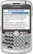 El Wall Street Journal en tu BlackBerry