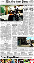 El New York Times incluye por primera vez publicidad en portada