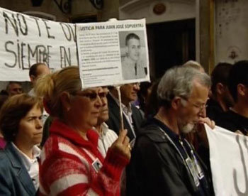 La manifestación pidiendo justicia fue convocada por varias asociaciones contra los delitos violentos