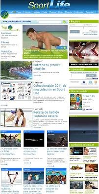 Nueva web Sportlife.es : La web líder de deporte se presenta  en un nuevo formato 