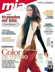 La sevillana Marta Gavira, de 21 años, portada de la revista Mía  