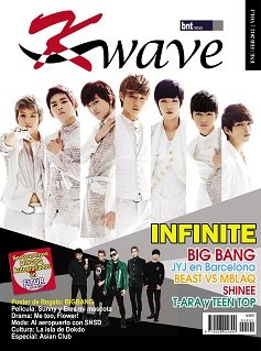 Lanzamiento de la revista K-Wave, en los quioscos el 2 de enero