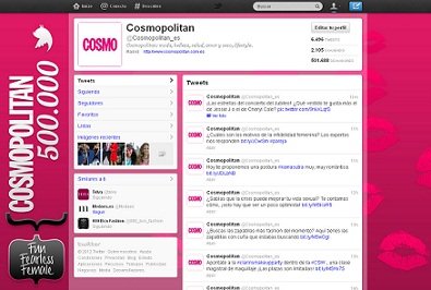 Cosmopolitan alcanza el medio millón de followers