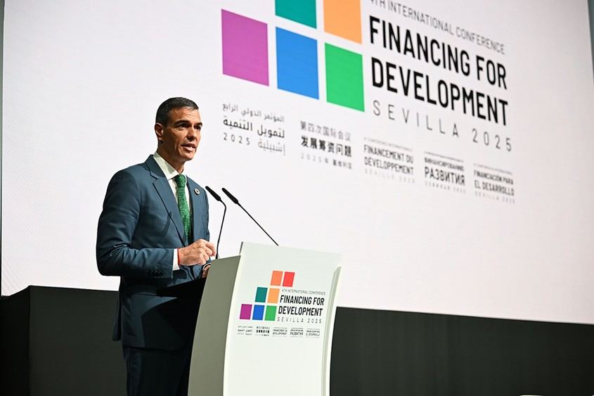 Sánchez lanza el Plan Sevilla para reformar la gobernanza global