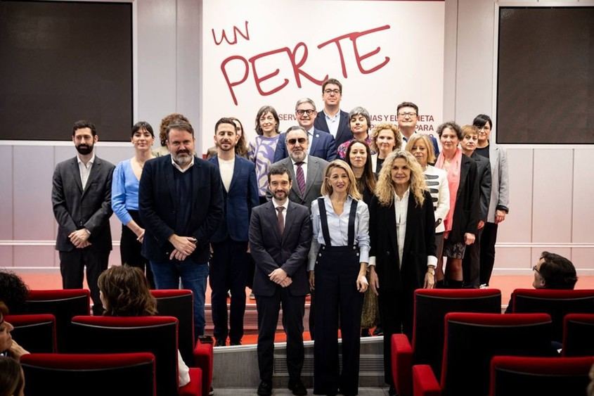 Yolanda Díaz presenta proyectos europeos para una economía social y solidaria