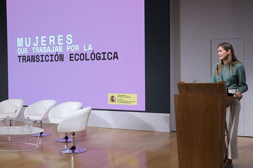 Aagesen destaca el crecimiento del empleo femenino en la transición ecológica