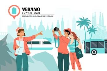 Descuentos de hasta el 90% en transporte para jóvenes este verano