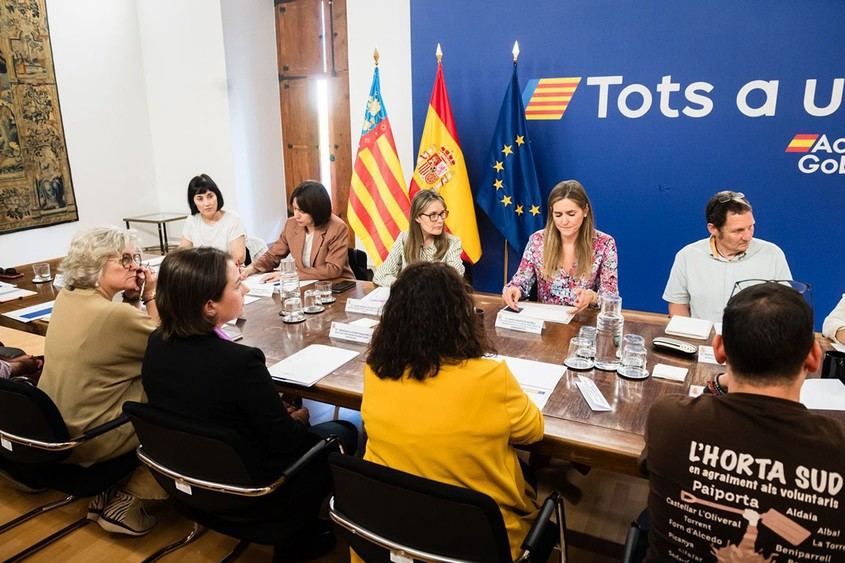El Gobierno reafirma su compromiso con la reconstrucción tras la DANA