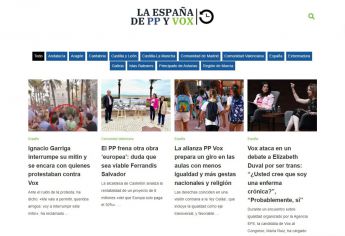 ¿De quién es esta web que presenta los retrocesos en libertades y derechos de los gobiernos del PP y Vox?