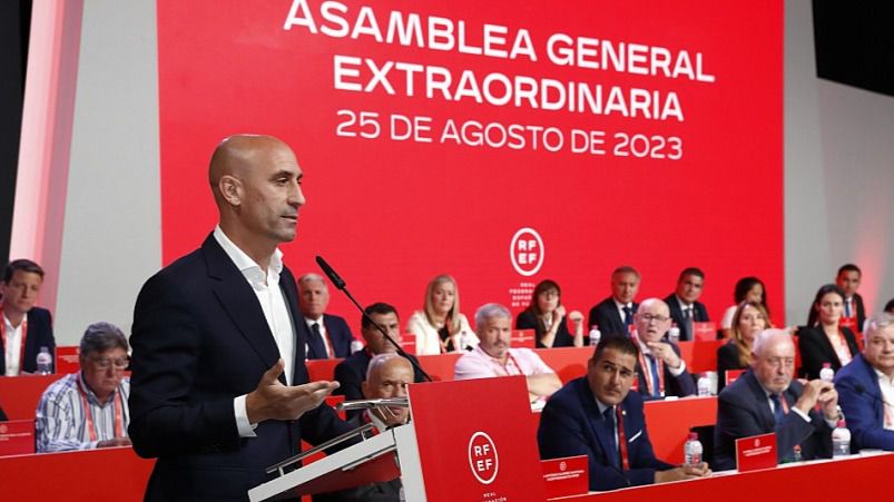 Rubiales: 'No voy a dimitir. No voy a dimitir. No voy a dimitir'