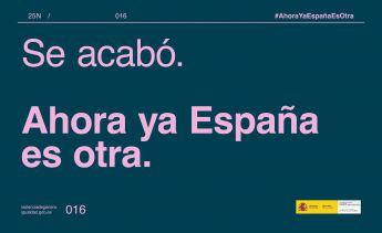 Igualdad presenta "Ahora ya España es otra" con motivo del 25N