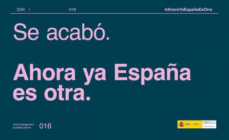 Igualdad presenta 'Ahora ya España es otra' con motivo del 25N