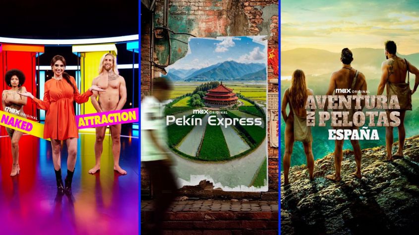 Lo que MAX España traerá: Pekín Express, Naked Attraction y Aventura en pelotas