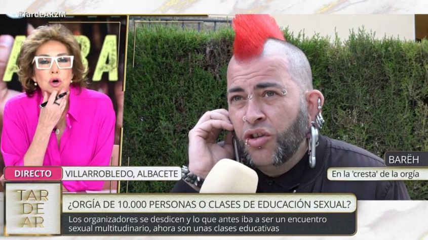 El supuesto organizador de la orgía del Viña Rock carga contra Ana Rosa: '¡Manipuladora!'