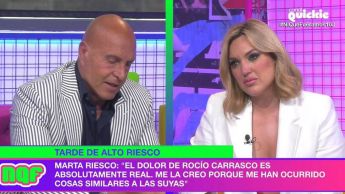 Marta Riesco pide perdón a Rocío Carrasco en 'Ni que fuéramos shhh' y la audiencia se dispara