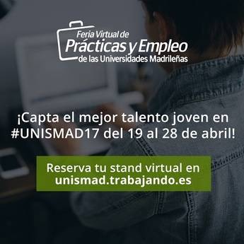 II Edición UNISMAD: empleo y prácticas exclusivas para universitarios