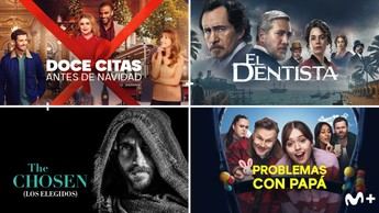 Nuevos estrenos en Movistar Plus: 'El dentista', 'Doce citas antes de Navidad' y el regreso de 'Problemas con papá' y 'The Chosen'