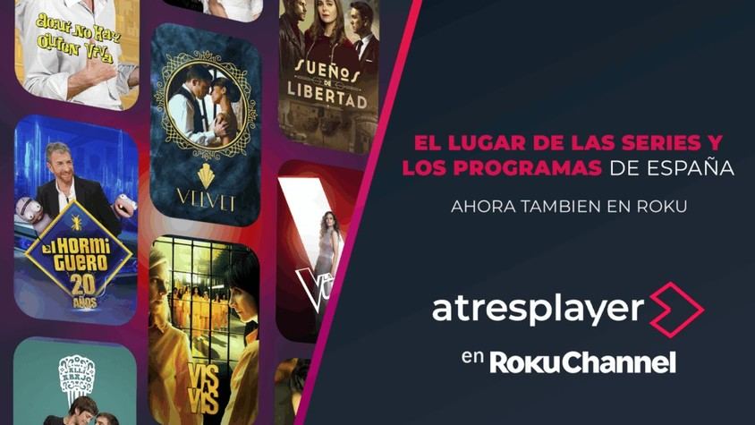 Atresplayer se integra a The Roku Channel en EE. UU. y México