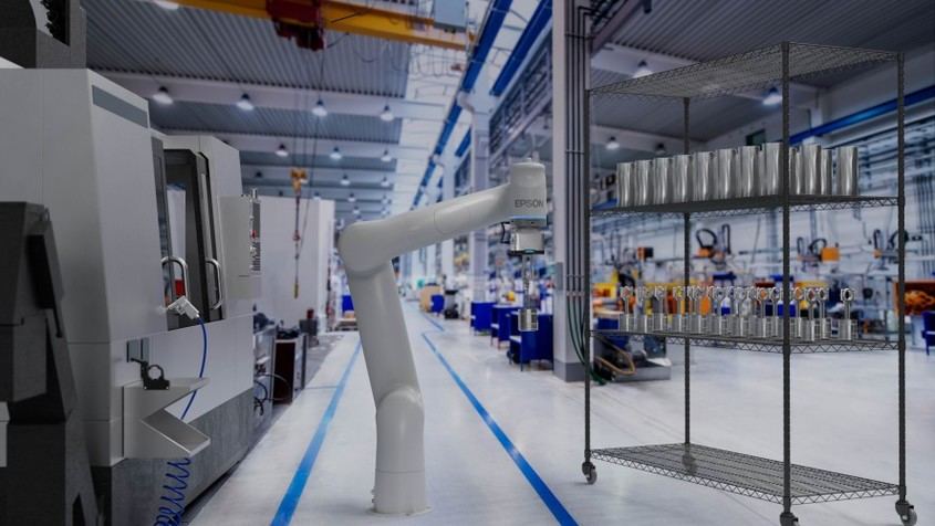 Epson presenta su primer robot colaborativo industrial en Automatica 2025