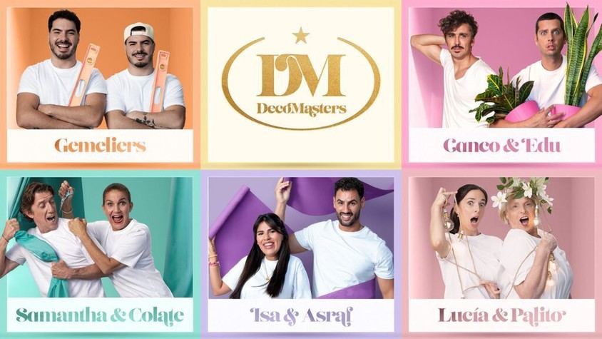 RTVE presenta a los primeros dúos de celebrities en 'DecoMasters'
