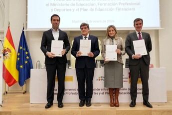 Educación y entidades financieras renuevan acuerdo para impulsar la educación financiera