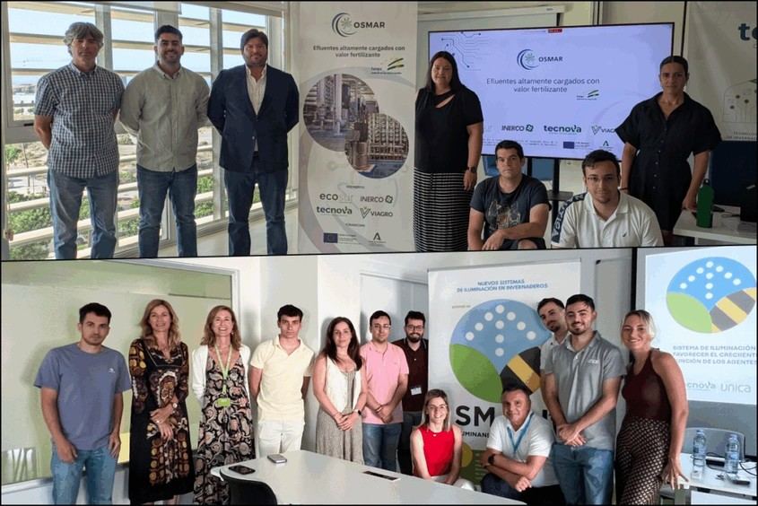 TECNOVA concluye con éxito los proyectos OSMAR y SMALI en agricultura sostenible