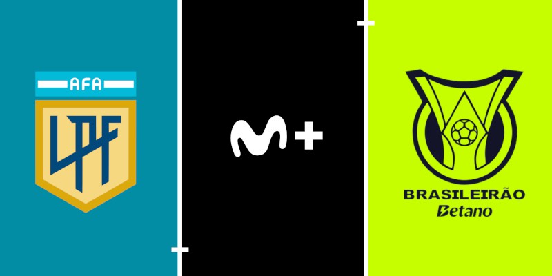 Fútbol sudamericano ahora en Movistar Plus: Liga Argentina y Brasileirao disponibles