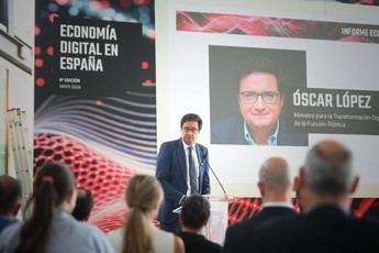 Óscar López destaca la transformación digital como clave del renacimiento económico en España