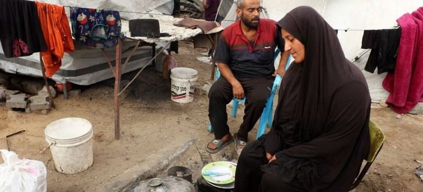 Crisis alimentaria en Gaza: solo llega la mitad de la comida necesaria