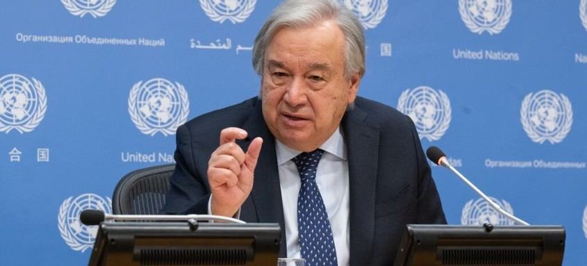 Guterres apoya el reconocimiento de Palestina por más Estados para fortalecer su posición