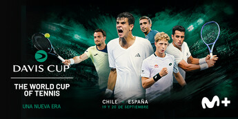 España busca su pase a la Final a 8 de la Copa Davis en Movistar Plus