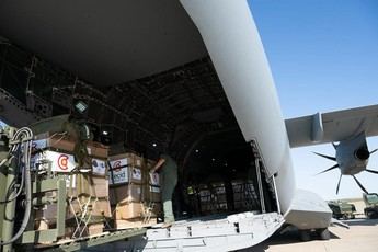 España envía ayuda humanitaria a Gaza para 11.000 personas