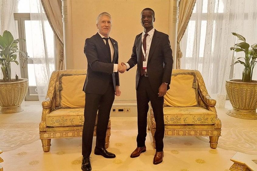 Grande-Marlaska elogia la colaboración de Senegal en la lucha contra el tráfico de personas