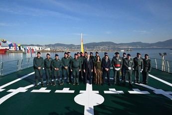Nuevo buque 'Duque de Ahumada' refuerza la cooperación europea en fronteras españolas
