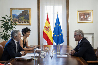 Grande-Marlaska solicita a la UE acelerar procesos ante crisis migratorias