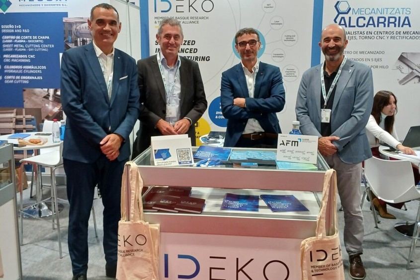 IDEKO muestra innovaciones en digitalización y rectificado en MetalMadrid