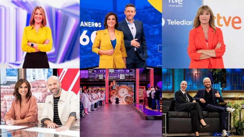 La 1 se destaca como líder de audiencia en todas las franjas horarias