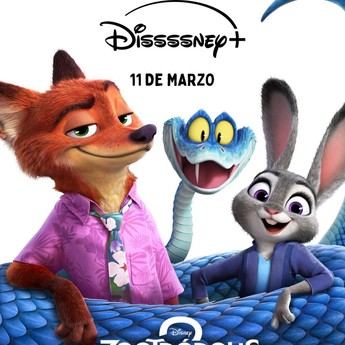 Zootrópolis 2 se estrena en Disney+ el 11 de marzo