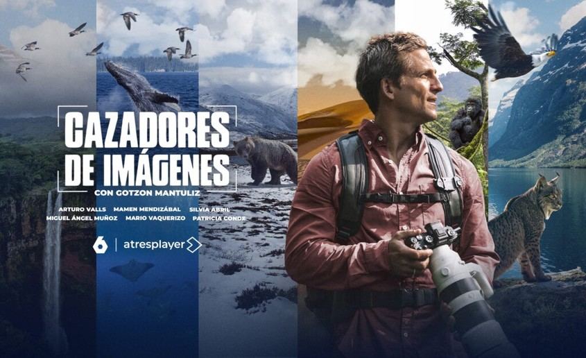 laSexta presenta 'Cazadores de imágenes', un nuevo programa de aventuras con Gotzon Mantuliz