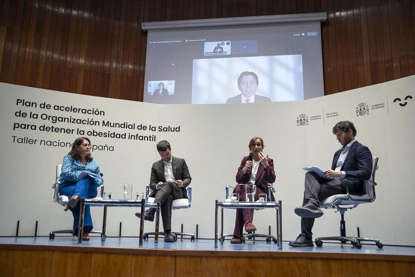 Mónica García alerta sobre el alto riesgo de obesidad en niños de familias con bajos ingresos