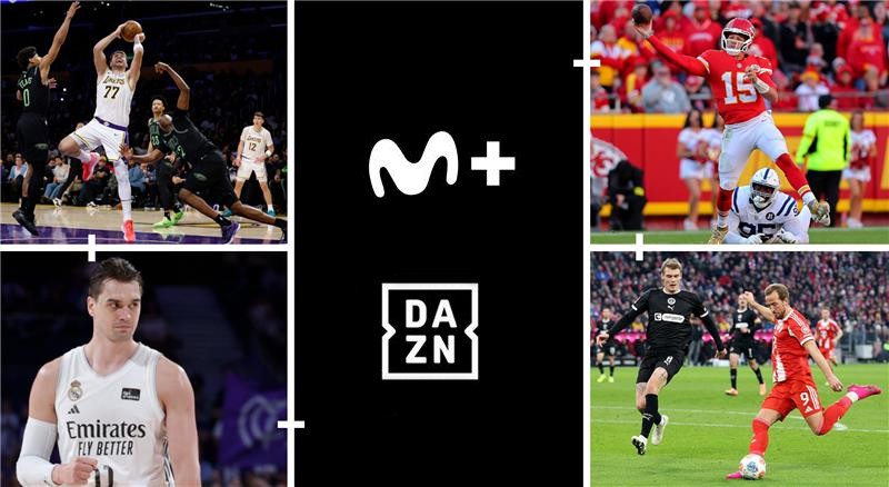 Movistar Plus+ integra más deportes de DAZN en su oferta