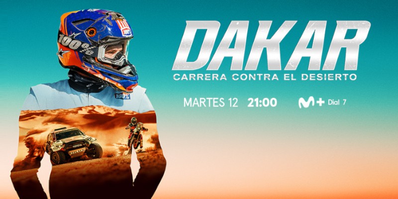Movistar Plus+ lanza en exclusiva el documental 'Dakar, carrera contra el desierto' el 12 de septiembre