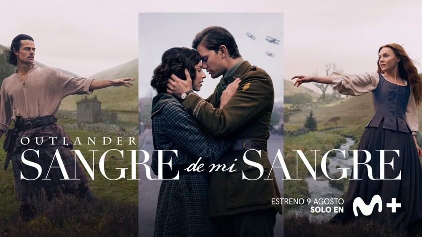 Estreno de 'Outlander: sangre de mi sangre' en Movistar Plus el 9 de agosto